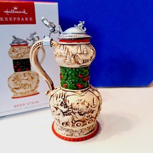 BEER STEIN - 2023 Hallmark Keepsake Christmas Tree Ornament - NEW